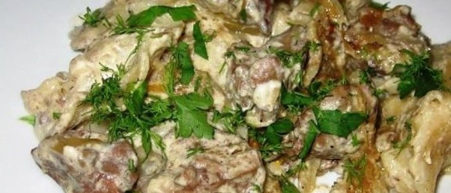 Вареники с картошкой в горшочках