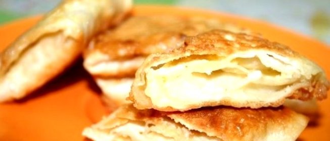 Конверты из лаваша с сыром