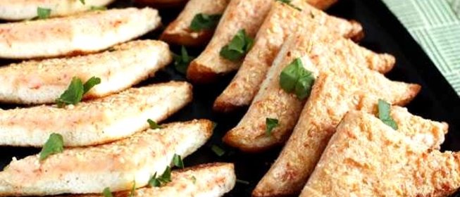 Креветочные тосты