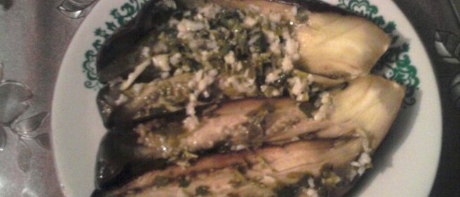 Баклажаны куриные лапки