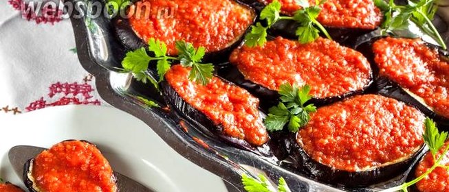 Закуска из баклажанов «Тёщин язык»