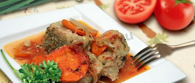 Макрурус в томатном соке