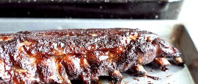 Свиные ребра в китайском соусе барбекю