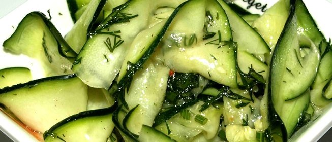 Цукини в лимонно-горчичном соусе