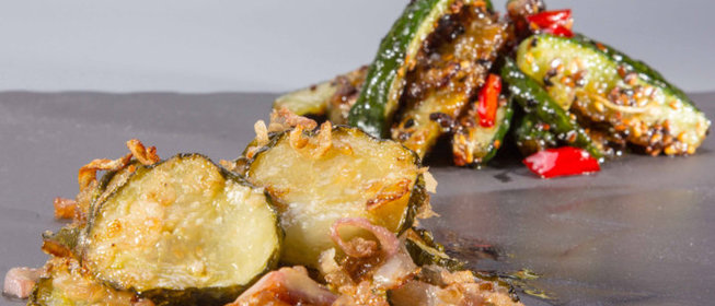 Жареные огурцы