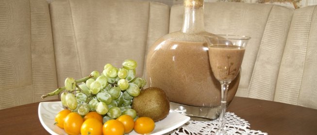 Сливочно-карамельный ликёр.