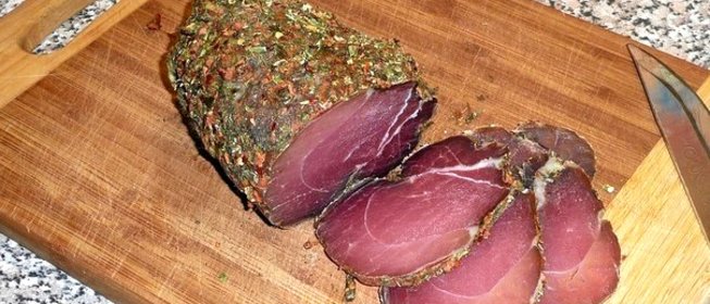 Бастурма из говядины