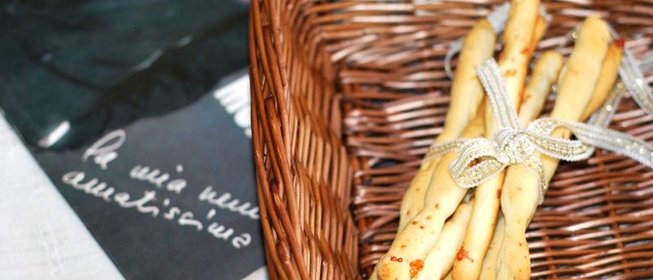 Гриссини с сыром