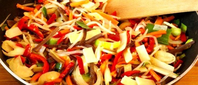 Пак-чой с чили