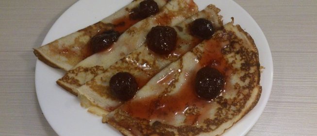 Блинчики по-летнему