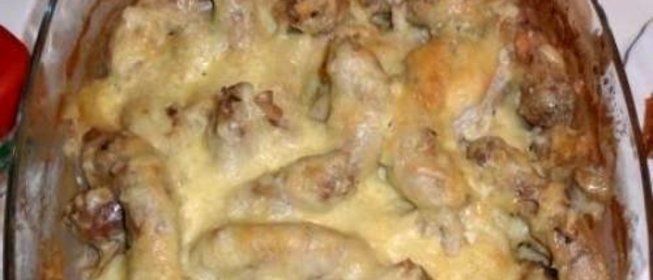 Куриные шейки в духовке