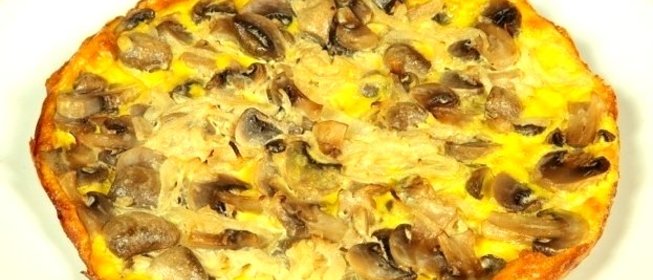 Фриттата с грибами