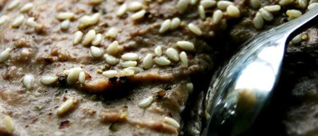 Фасолиево-имбирный паштет