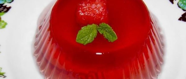 Малиновое желе