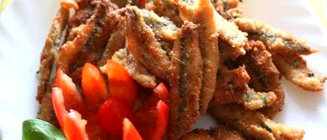Жареные анчоусы