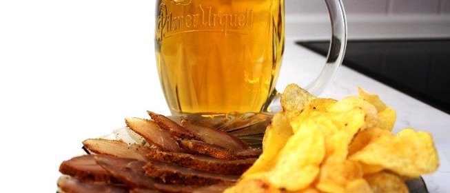 Вяленая куриная грудка к пиву