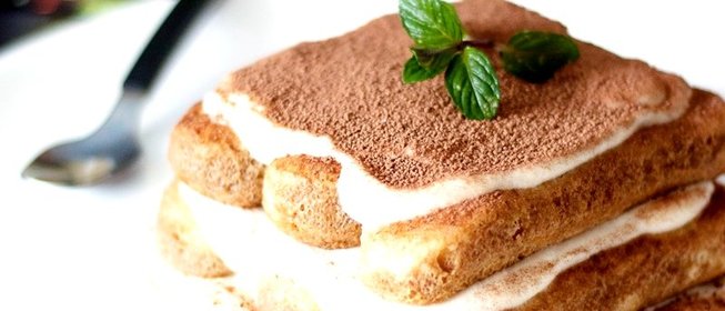 Тирамису с маскарпоне и ромом