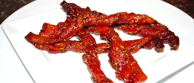 Косички из бекона