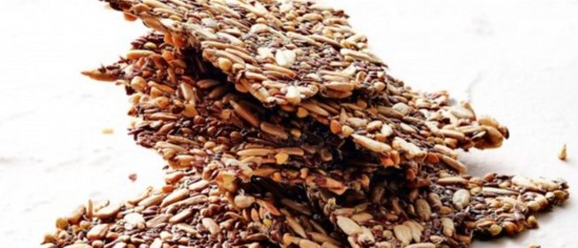 Полезные крекеры из семян