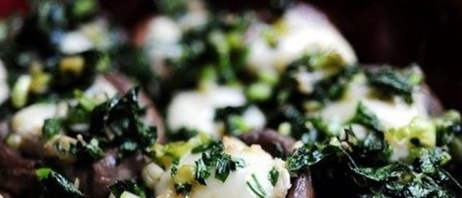 Шампиньоны на сковороде