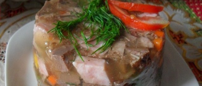 Заливное Праздничное трио