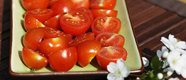 Помидоры с сахаром