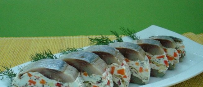Сельдь фаршированная