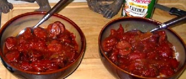 Креольские сосиски