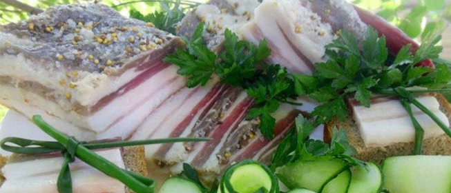 Сало по-домашнему