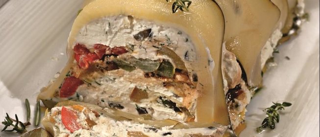 Закуска из творога и овощей