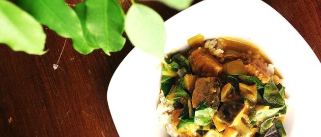 Баклажаны карри