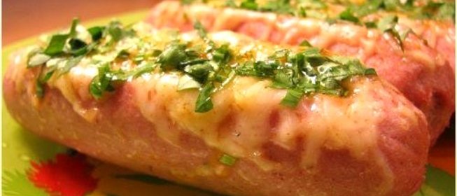 Сосиски с сыром