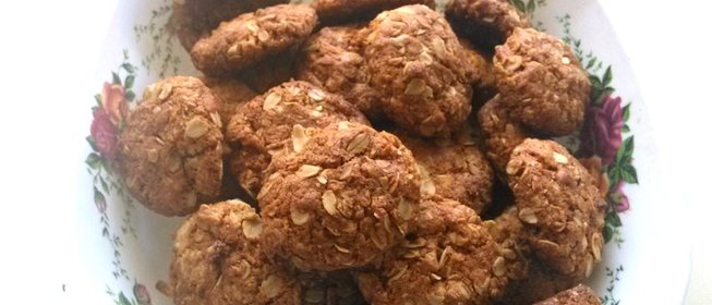 Традиционное австралийское печенье энзак (Anzac biscuits)