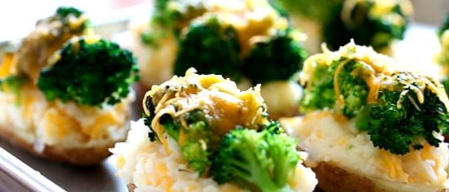 Брокколи с картошкой