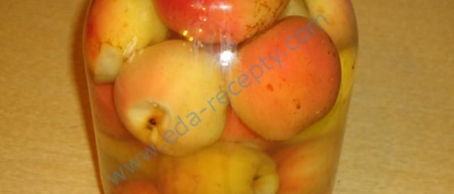 Компот из яблок на зиму