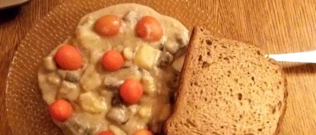 Грибная солянка с картошкой и сметаной