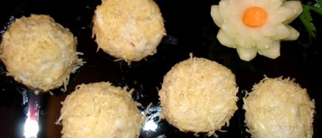 Рафаэлки с печенью трески