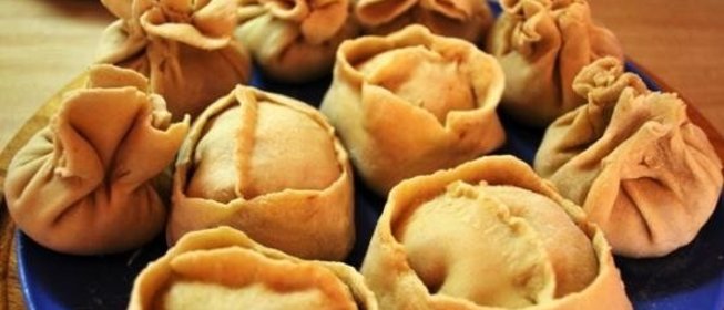 Манты с капустой