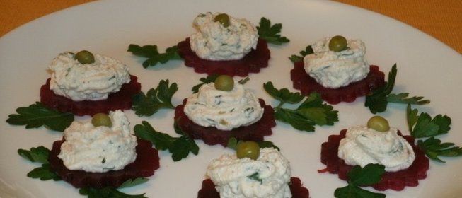 Закуска Свекольная полянка