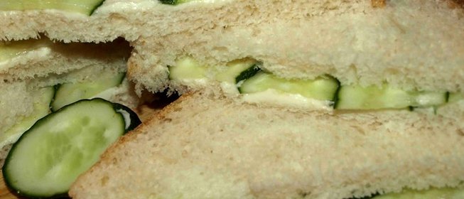 Сэндвич с огурцами по‑английски