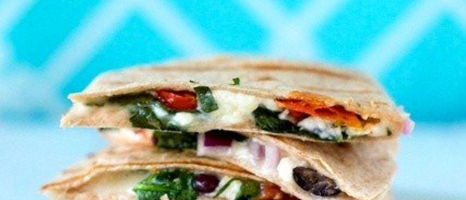 Кесадилья по‑гречески