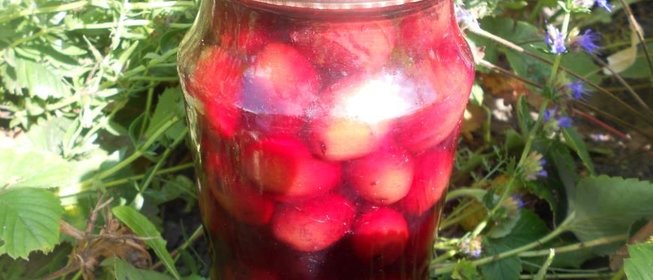 Сливовый компот