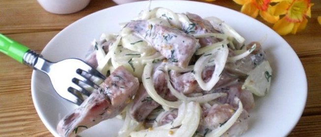 Селедка по-домашнему