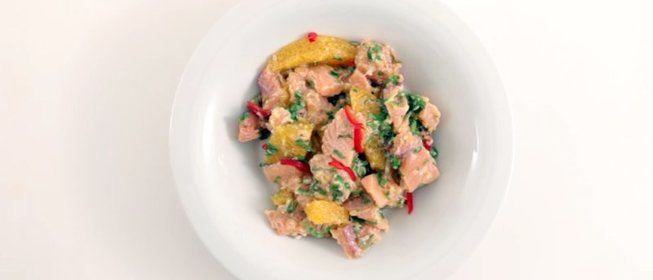 Севиче из горбуши