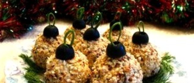 Закуска Елочные шары