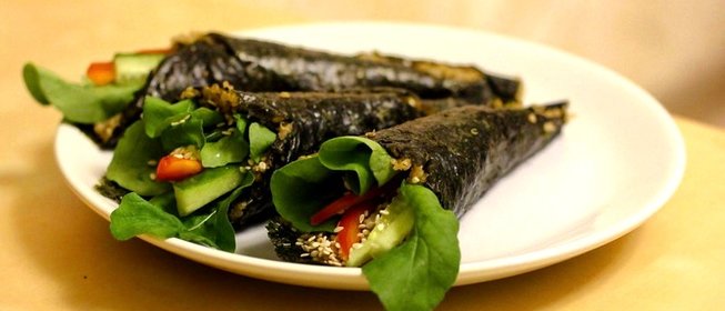 Темаки с киноа и овощами