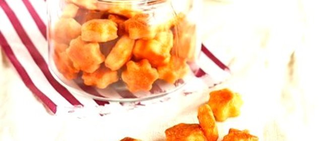 Сырные крекеры с васаби