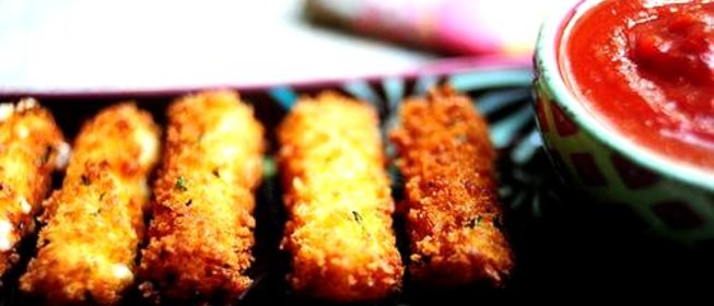 Сыр Моцарелла в панировке