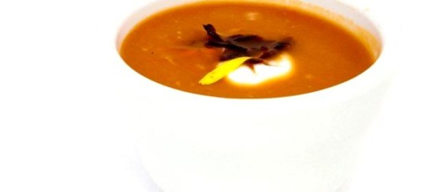 Морковный суп-пуре с карри