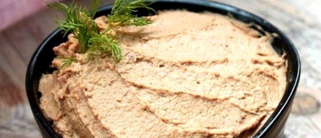Паштет из куриной печени диетический